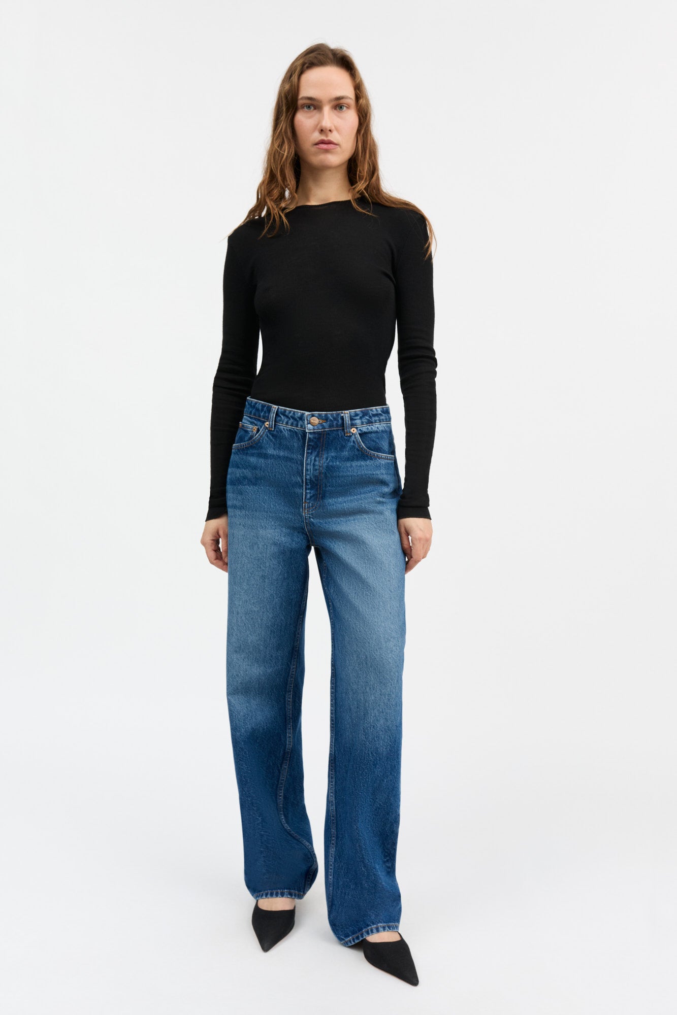 Skall Studio Maddy straight jeans Jeans Vintage washed blue